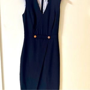 TED BAKER size 0 marine dress